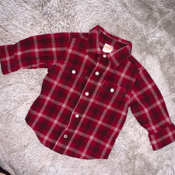 NWOT TODDLER GYMBOREE BUTTON DOWN SHIRT - Picture 2 of 4